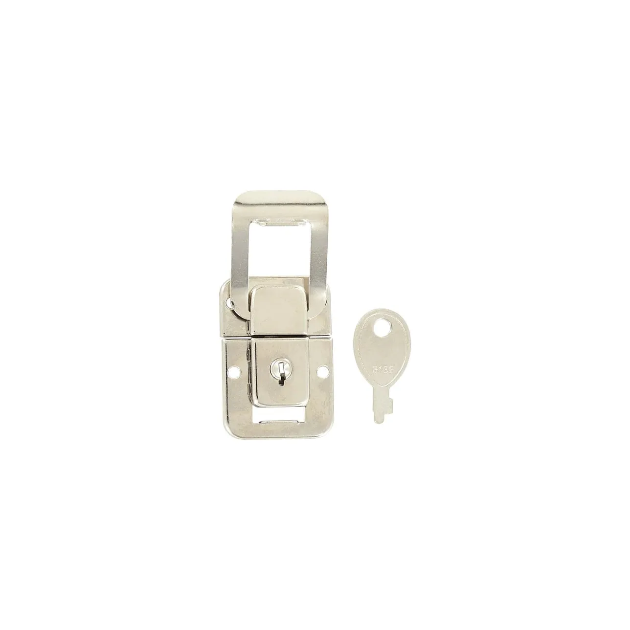 1 3/4" Nickel, Lock, Steel, #F-11-NP