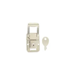 1 3/4" Nickel, Lock, Steel, #F-11-NP