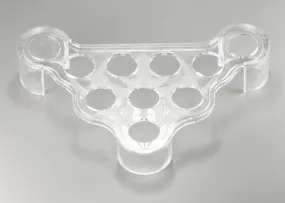 #16 Ink Cup Holder - Plastic Tattoo Ink Cup Holder - 10 Slots