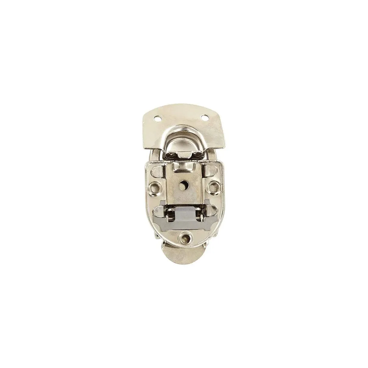 2 7/16" Nickel, Latch Lock Drawbolt, Steel, #L-2026