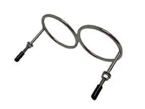 2-Ring Stainless Steel Closed Cup Holder  Part# SSDCRR-2