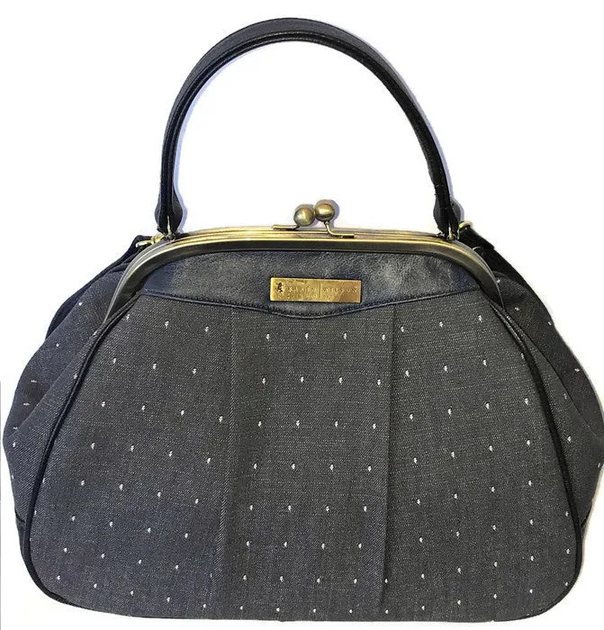 6003 Denim Dot Navy