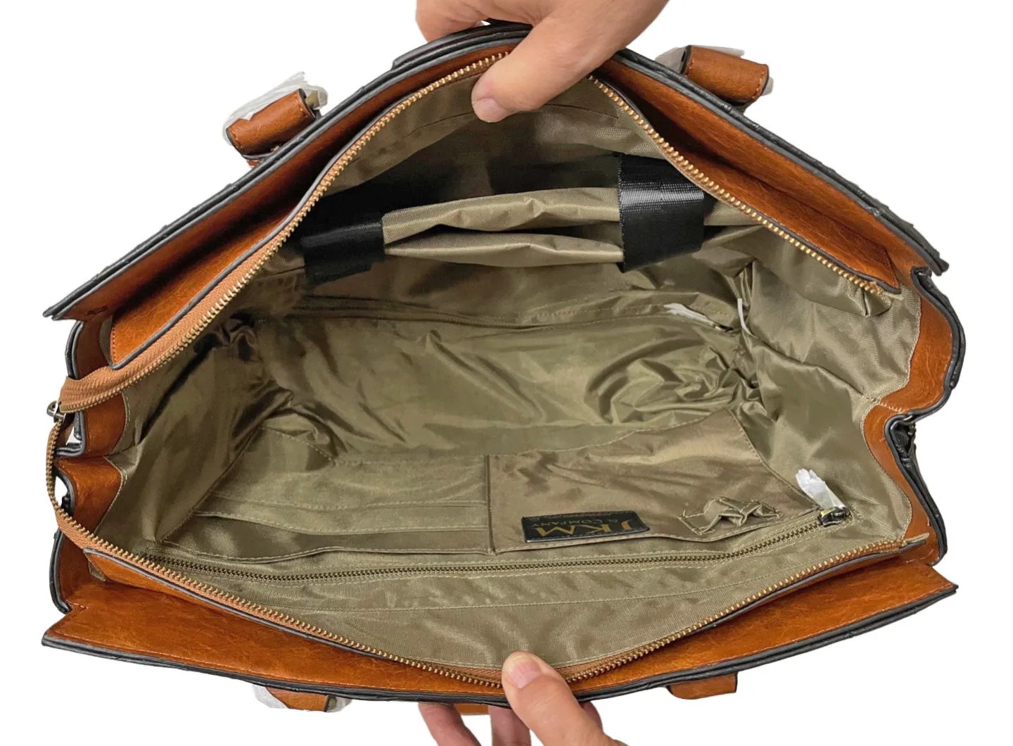 A-List Ostrich Rolling Laptop Bag for Women | Briefcase, Work Tote | Fits 13"-17" Laptop