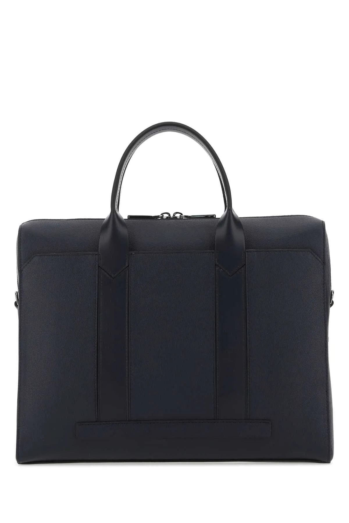 Bally Logo Plaque Briefcase