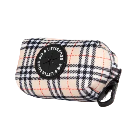 Big & Little Dogs Poop Bag Holder: Nova Plaid