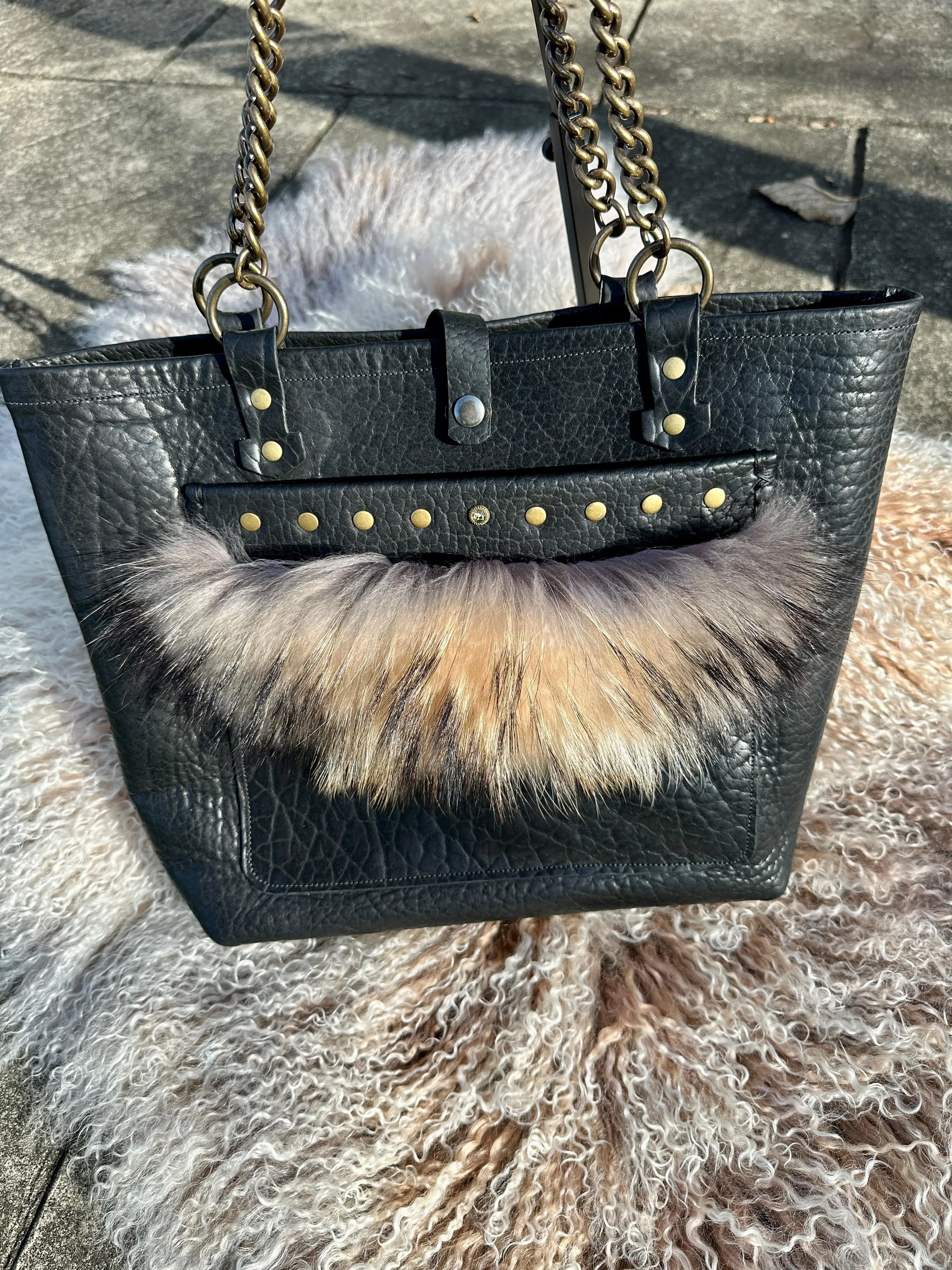 Bison & Finn Raccoon Tote