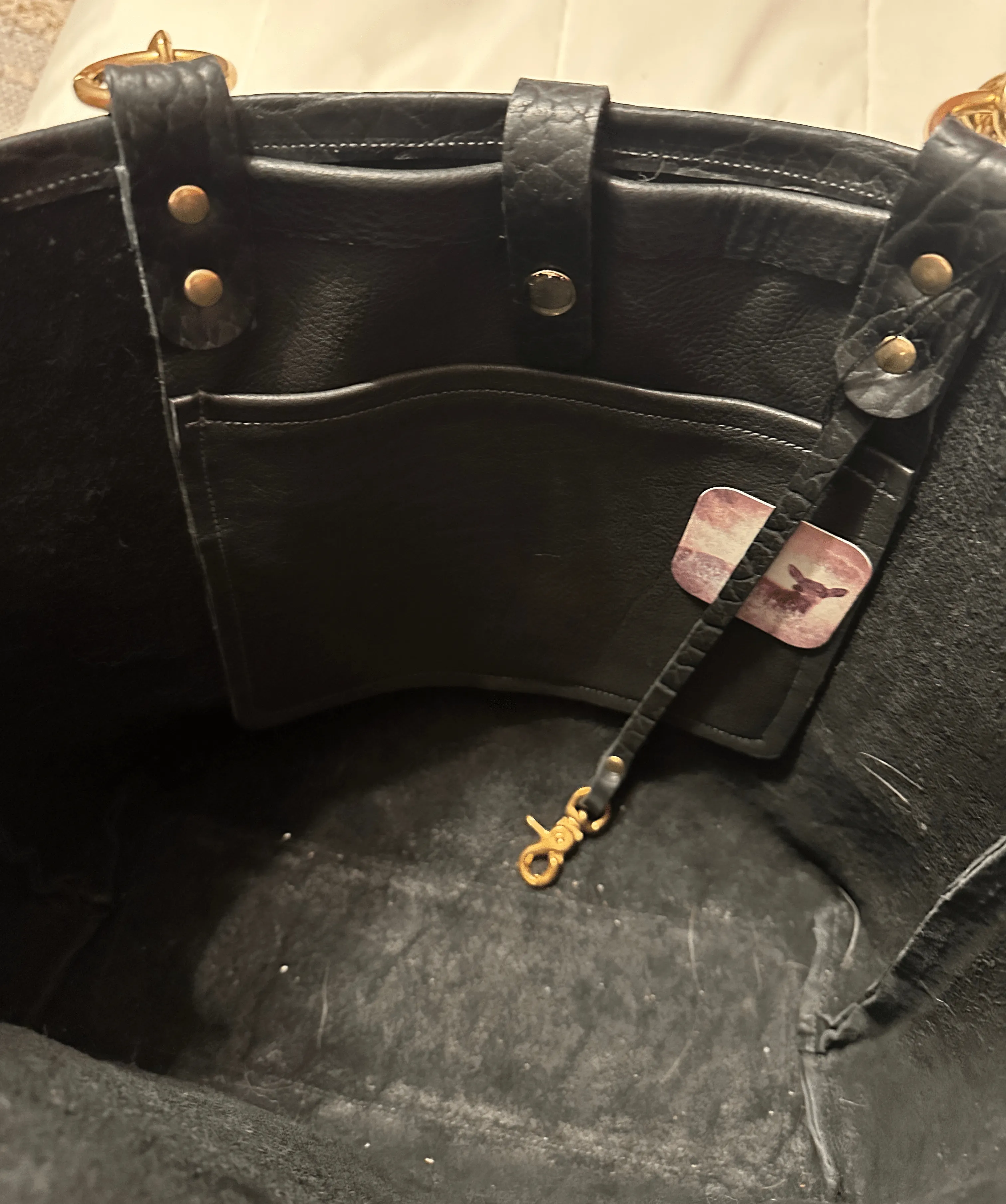 Bison & Finn Raccoon Tote