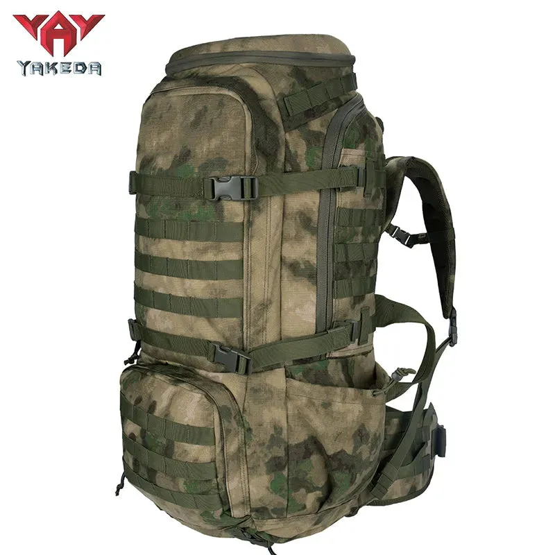 BK-2498 YAKEDA Tactical Backpack Camping Riding Hiking Bag 65L
