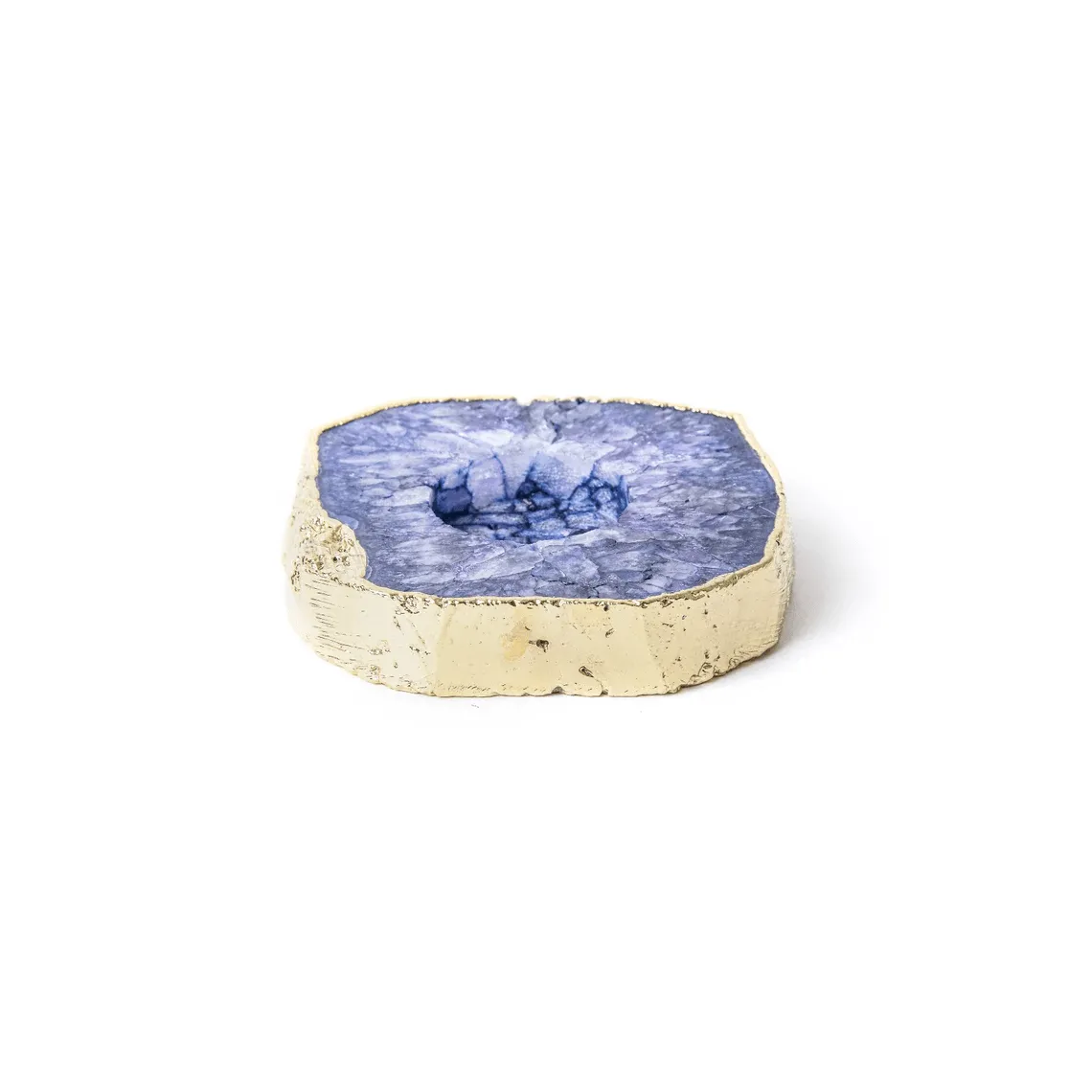 Blue Agate Tea Light Candle Holder