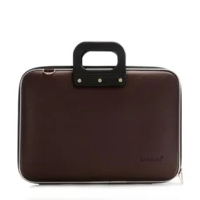 Bombata Classic Laptop Briefcase - Brown