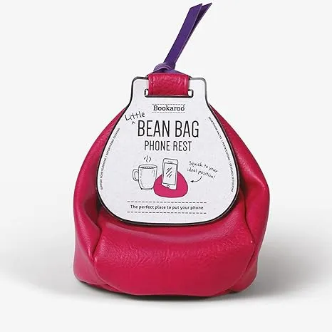 Bookaroo Little Bean Bag Phone Rest - Pink-42644
