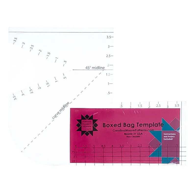 Boxed Bag Template