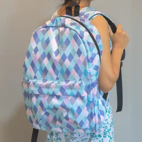 BP45 - Casual Backpack with Printed Material