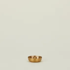 Brass Bowl Candle Holder