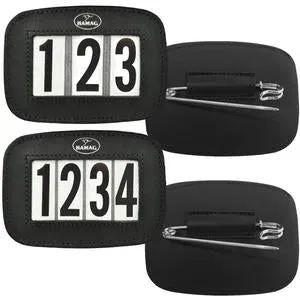 Bridle/Saddle Blanket Leather Number Holders