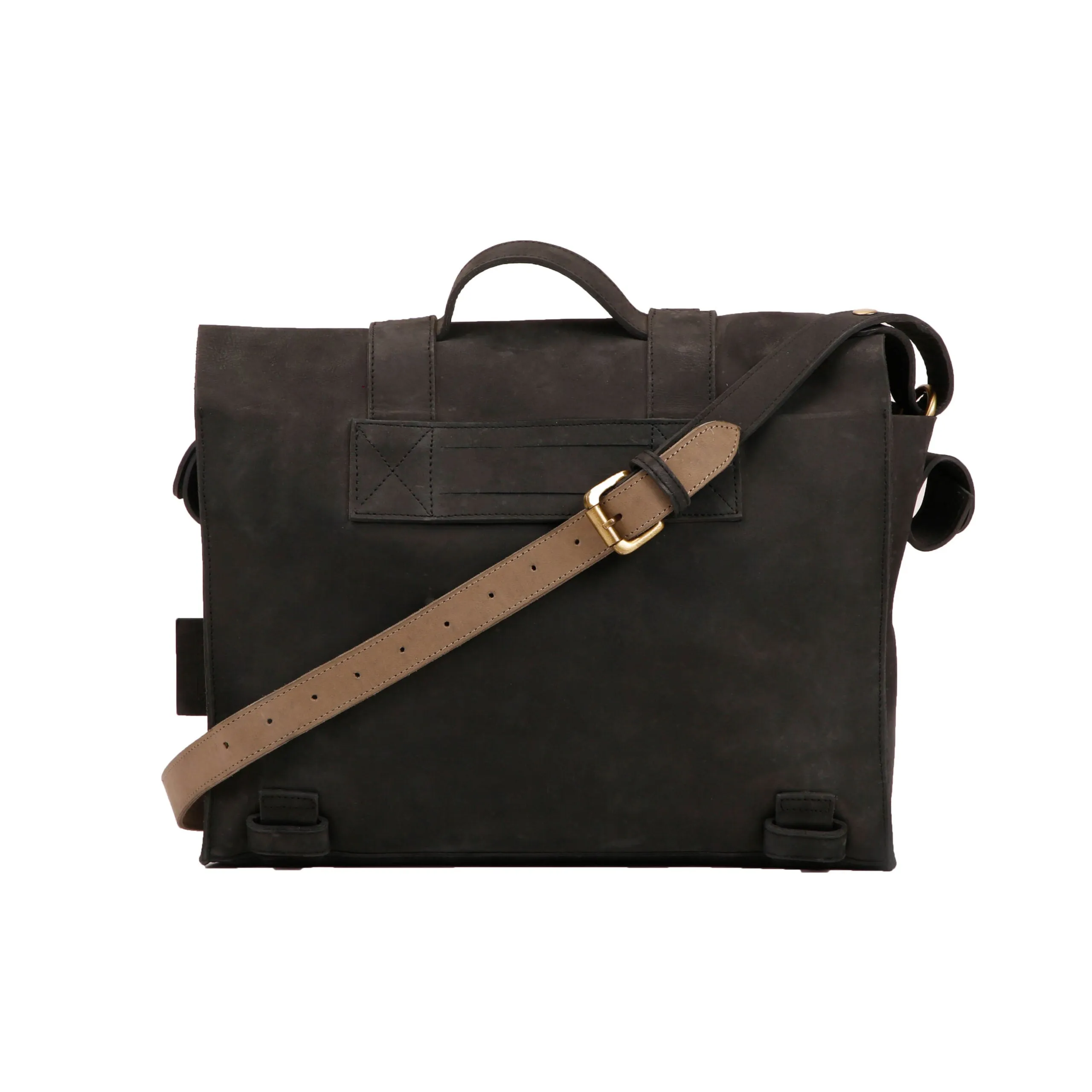 Briefcase Bag - Black Grey