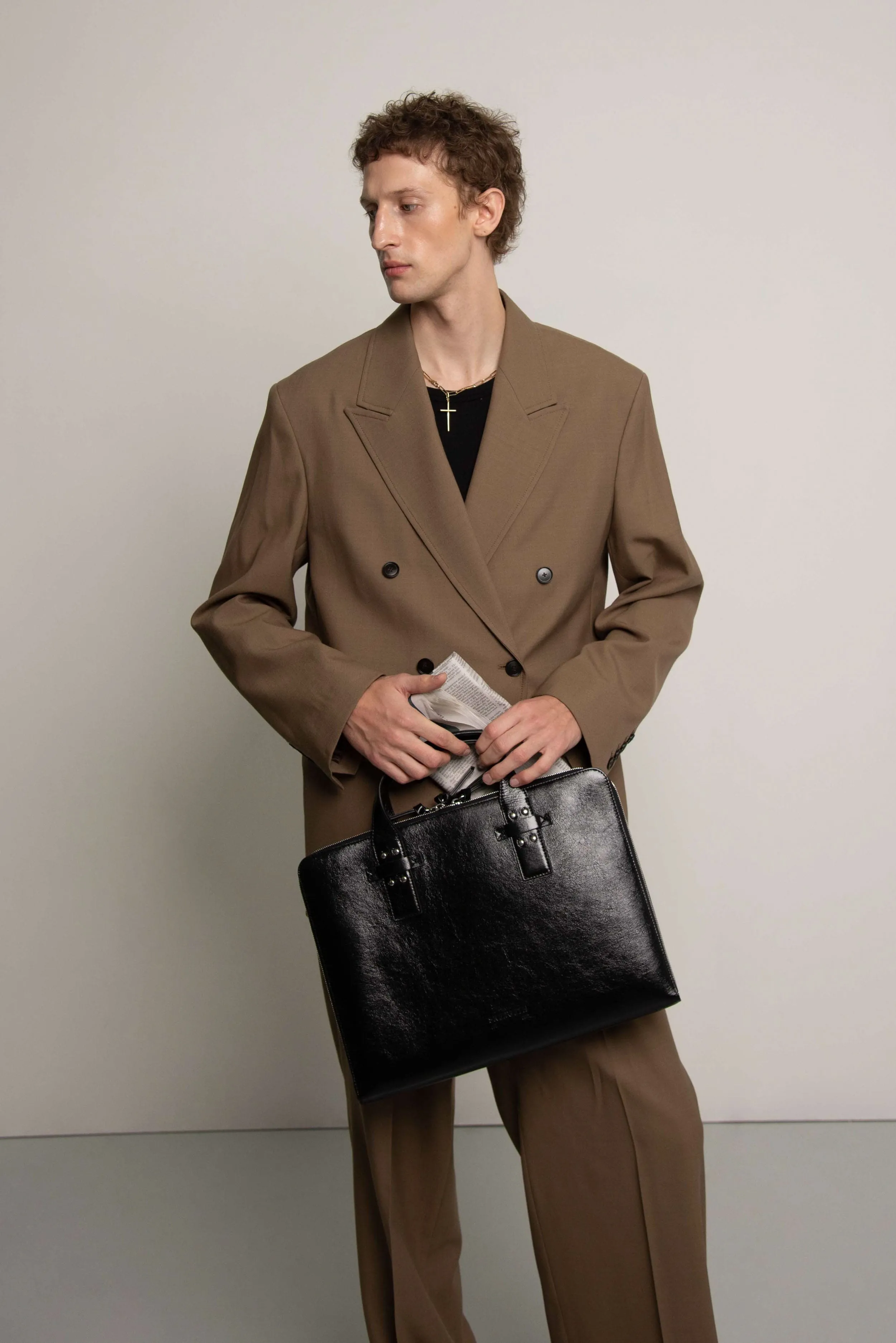 BRIEFCASE Vintage Black SKERGETH x SKERGETH EST.2021