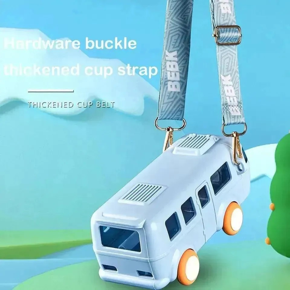 Bus Shaped Tritan Water Bottle (500 ml)