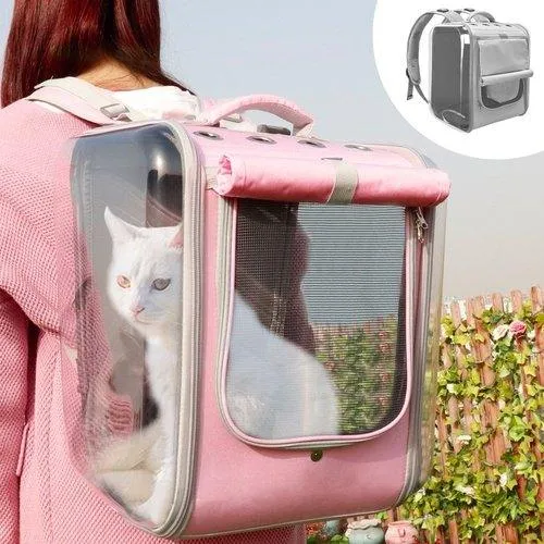 Cat Carrier Breathable Transparent Backpack