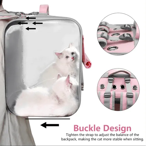 Cat Carrier Breathable Transparent Backpack