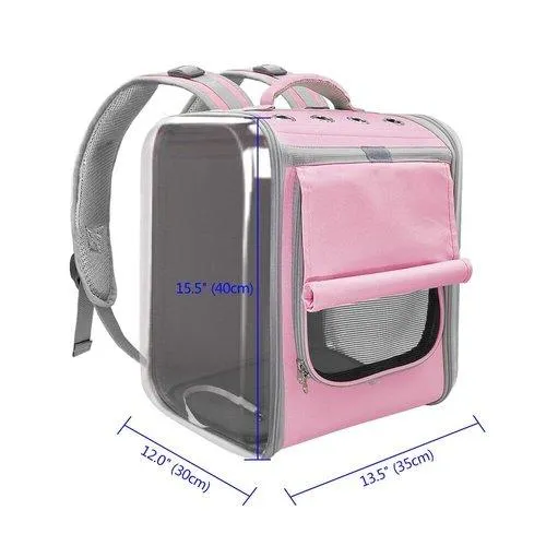 Cat Carrier Breathable Transparent Backpack