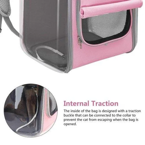 Cat Carrier Breathable Transparent Backpack