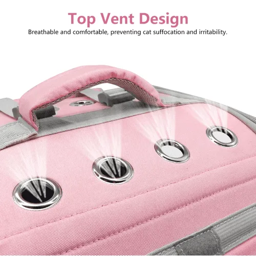 Cat Carrier Breathable Transparent Backpack