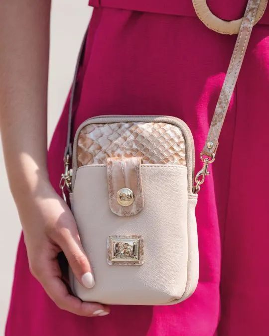 Cherry Blossom Phone Crossbody Bag