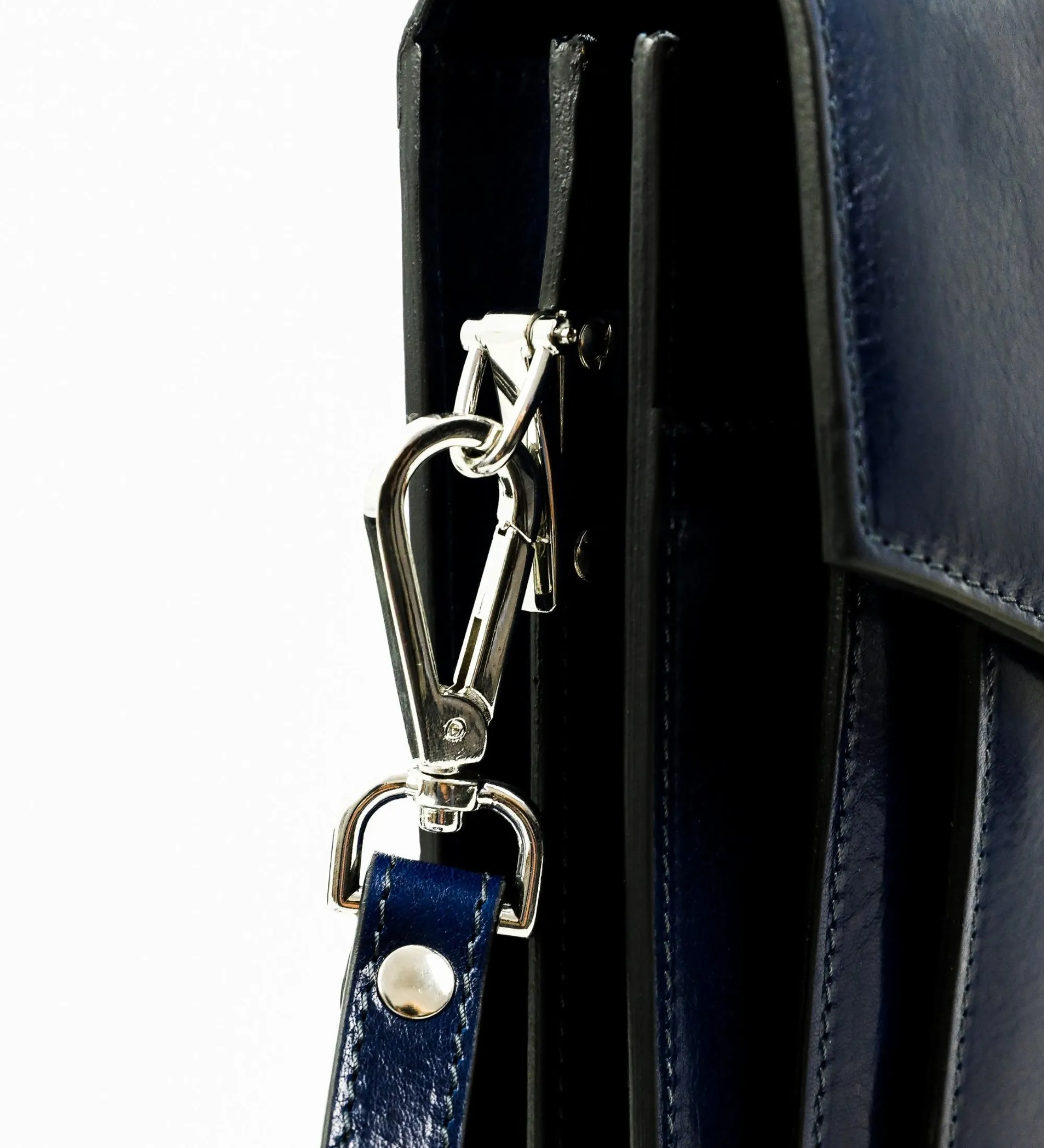 Classic Design Full Grain Italian Leather Briefcase - The Magus