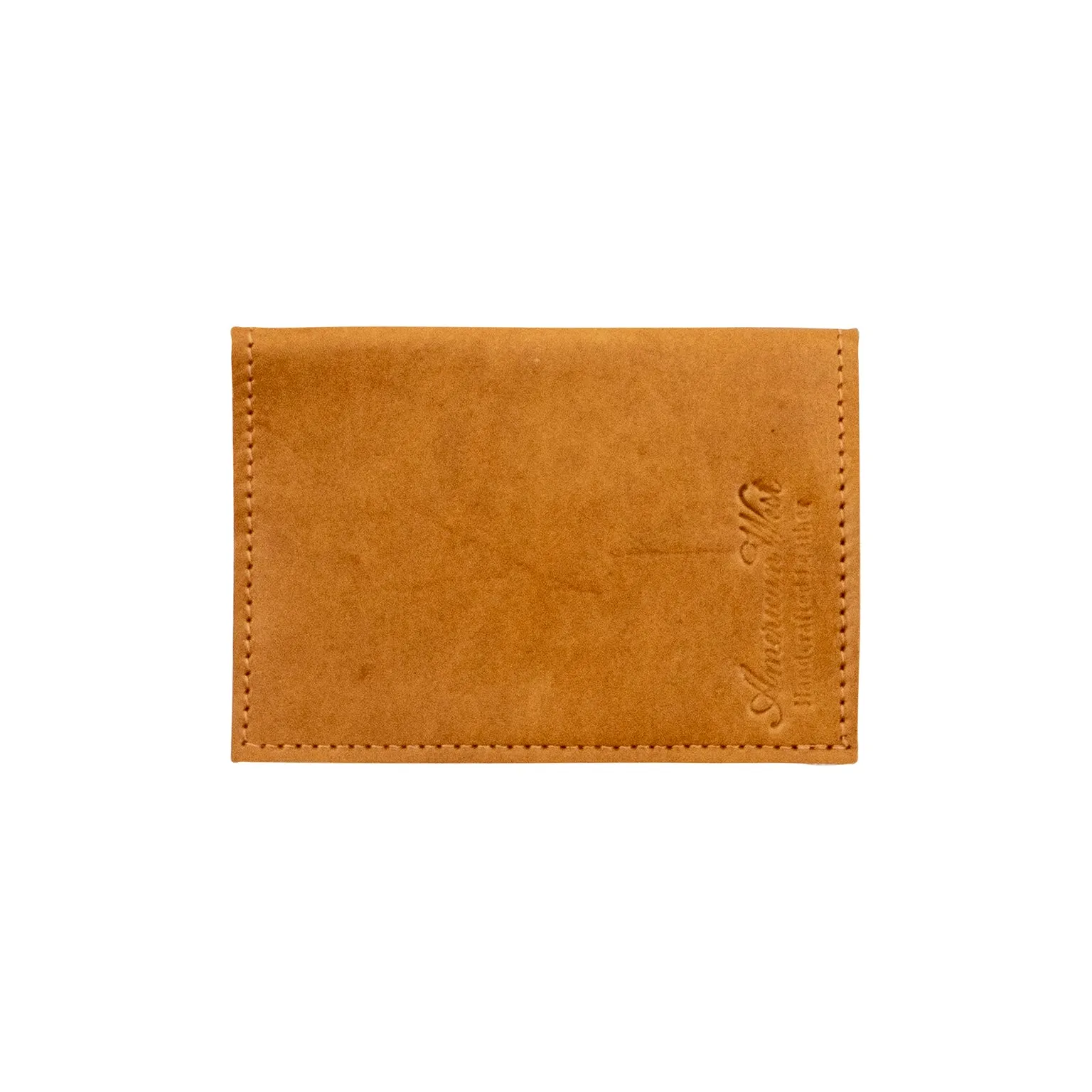 Classic Travel Leather Passport Holder - Natural Tan