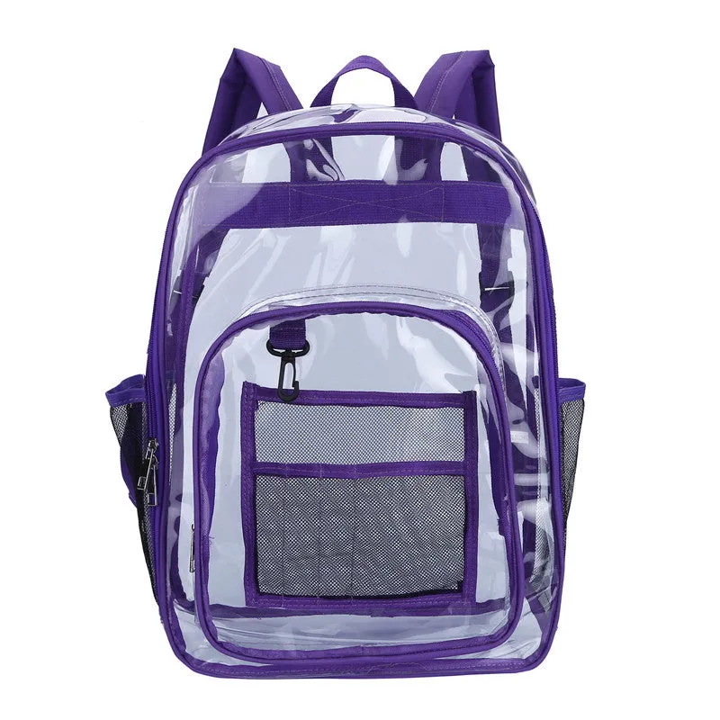 Clear Backpack Transparent Bag PVC Backpack