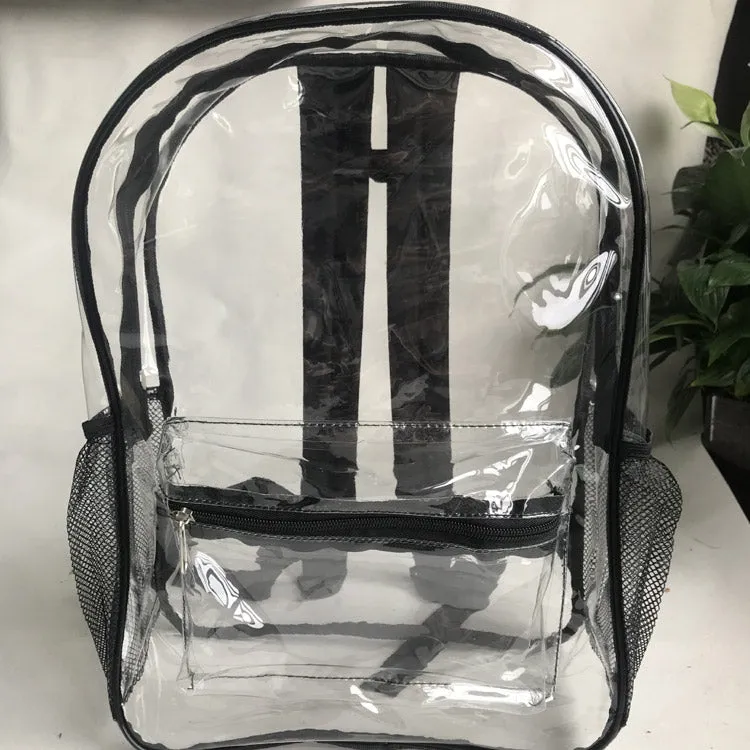 Clear Backpack Transparent PVC Backpack