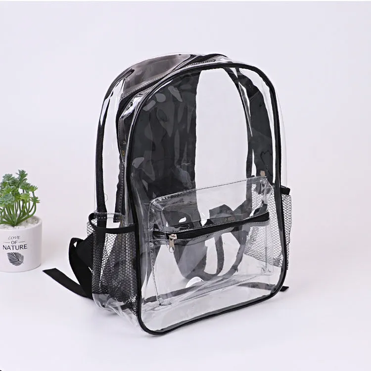 Clear Backpack Transparent PVC Backpack