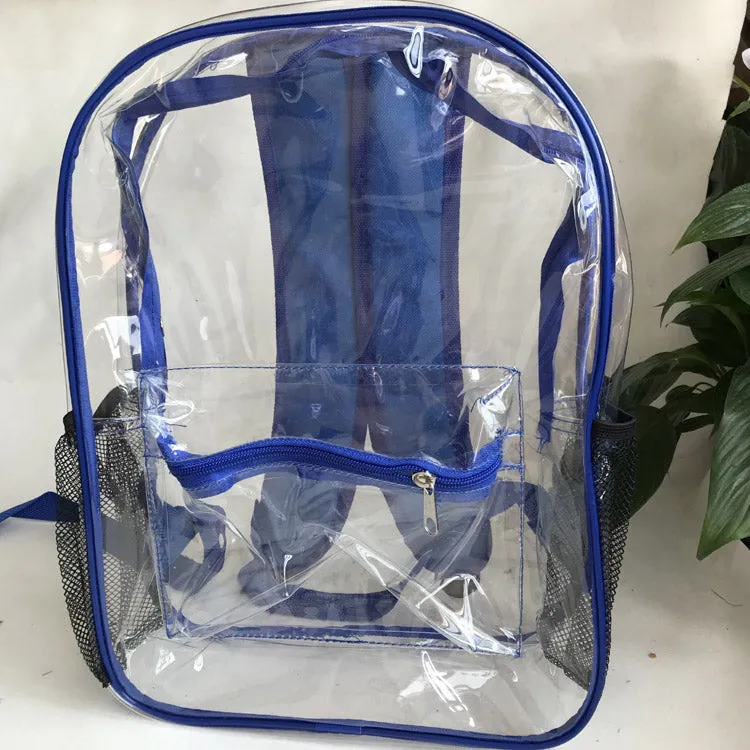 Clear Backpack Transparent PVC Backpack