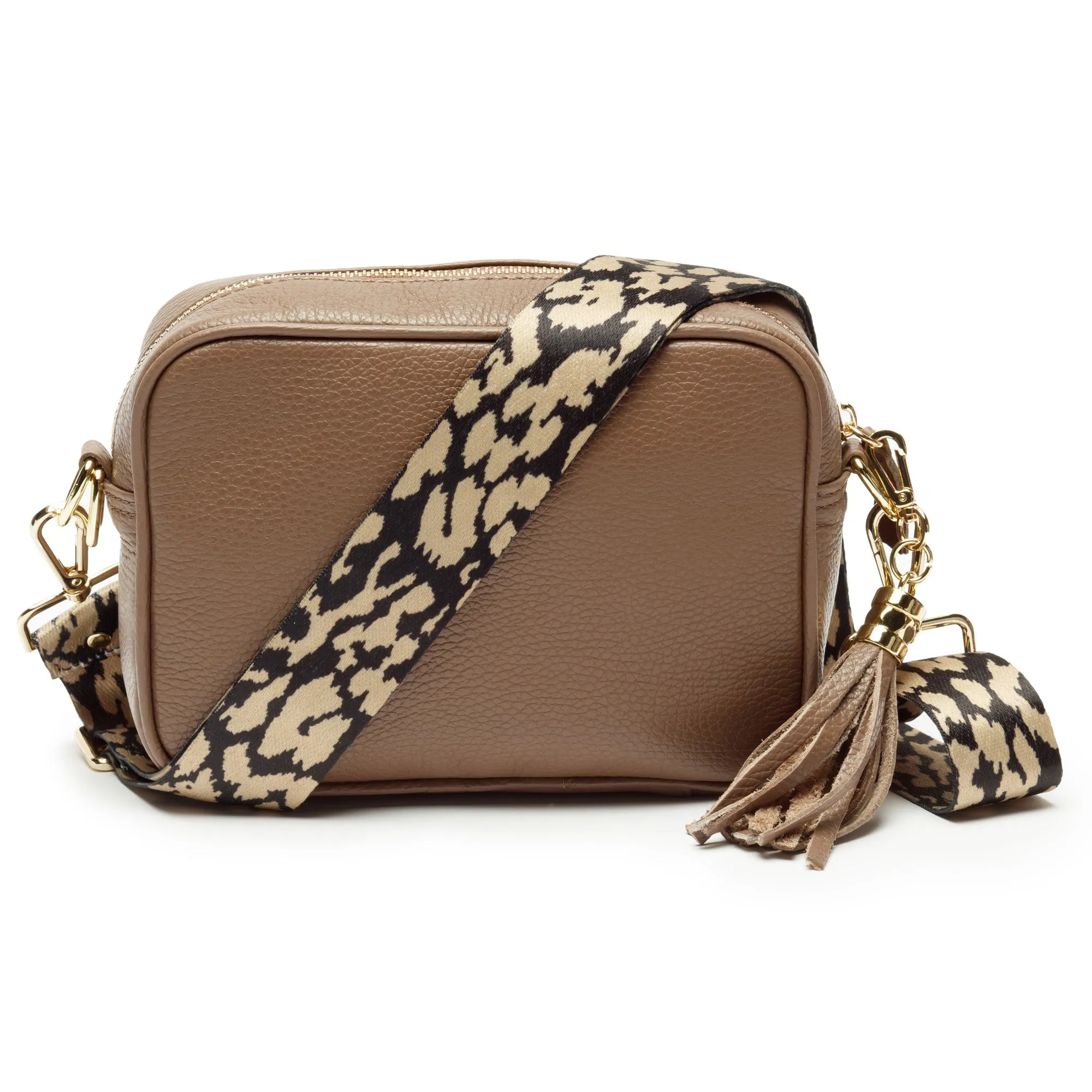Crossbody Tassel Taupe