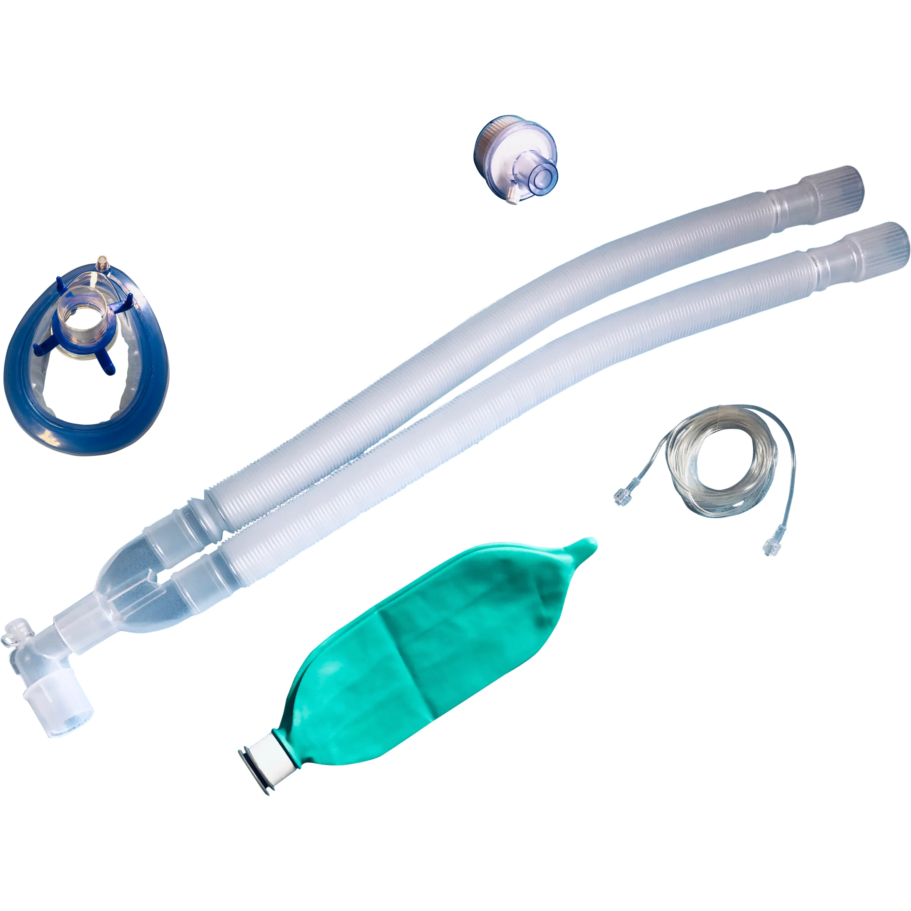 Custom 60" Pediatric Expandable Breathing Circuit Kits, (20 per Case)