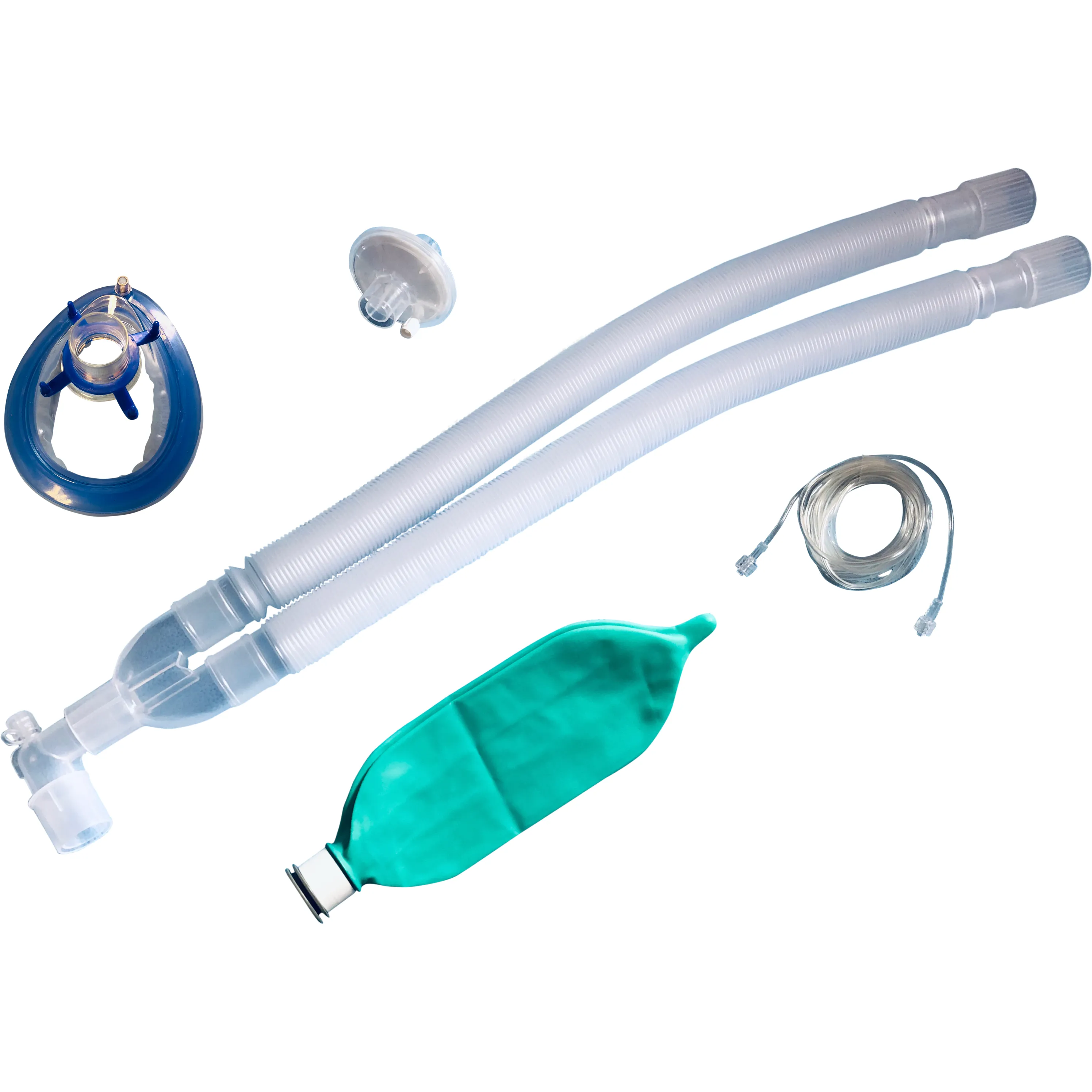 Custom 60" Pediatric Expandable Breathing Circuit Kits, (20 per Case)