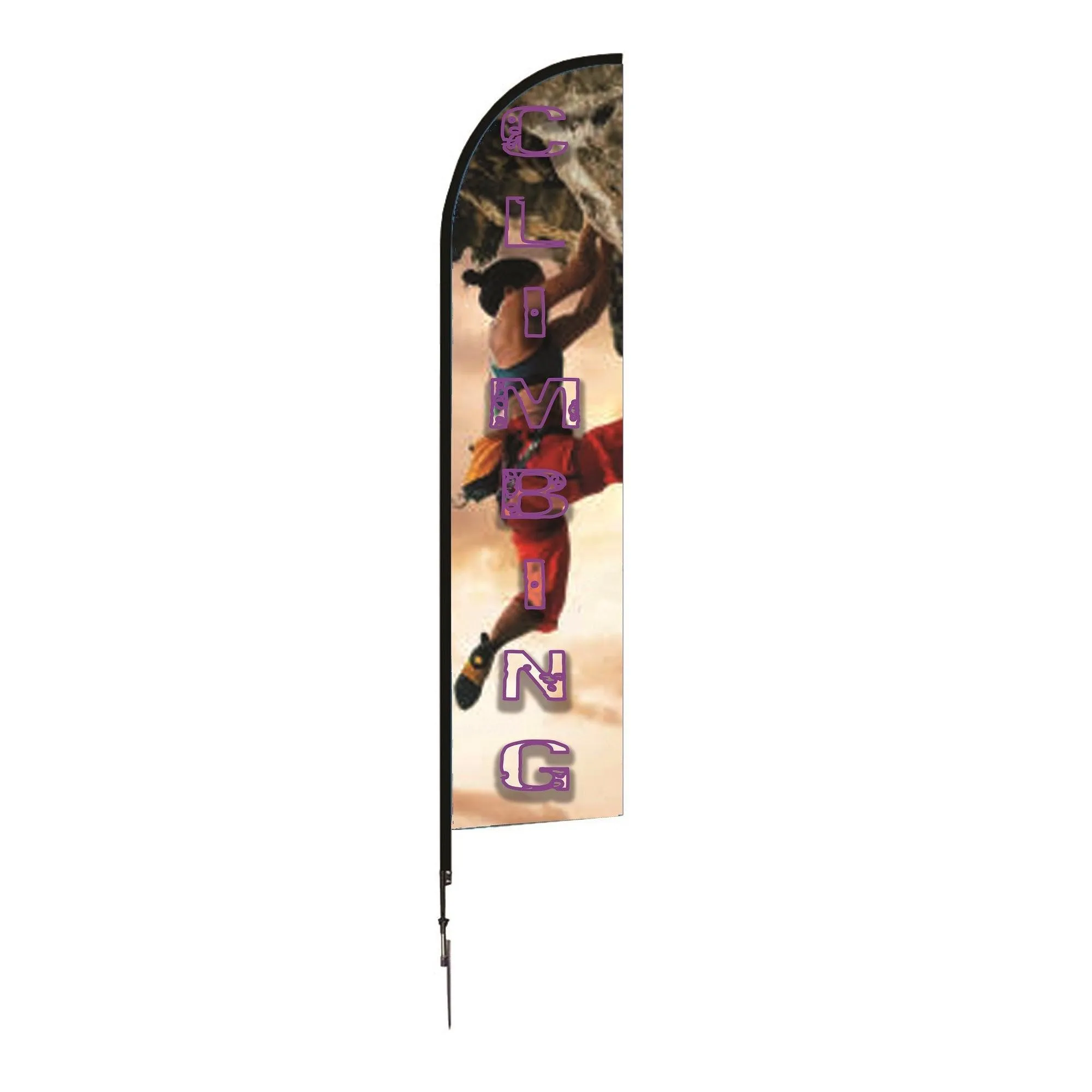 Custom Printed Feather Flag