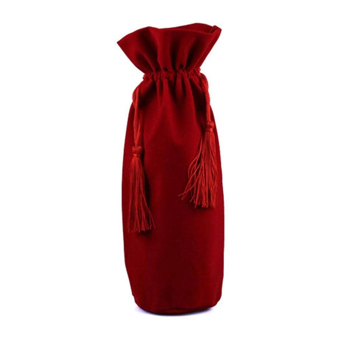 Custom Printed Velvet Wine Bag