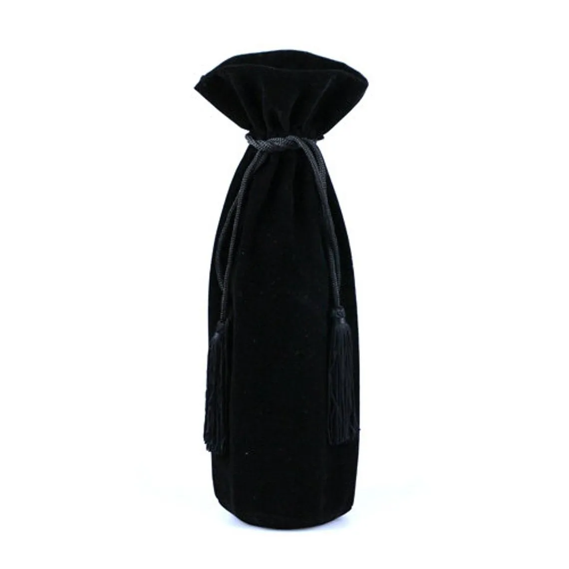 Custom Printed Velvet Wine Bag