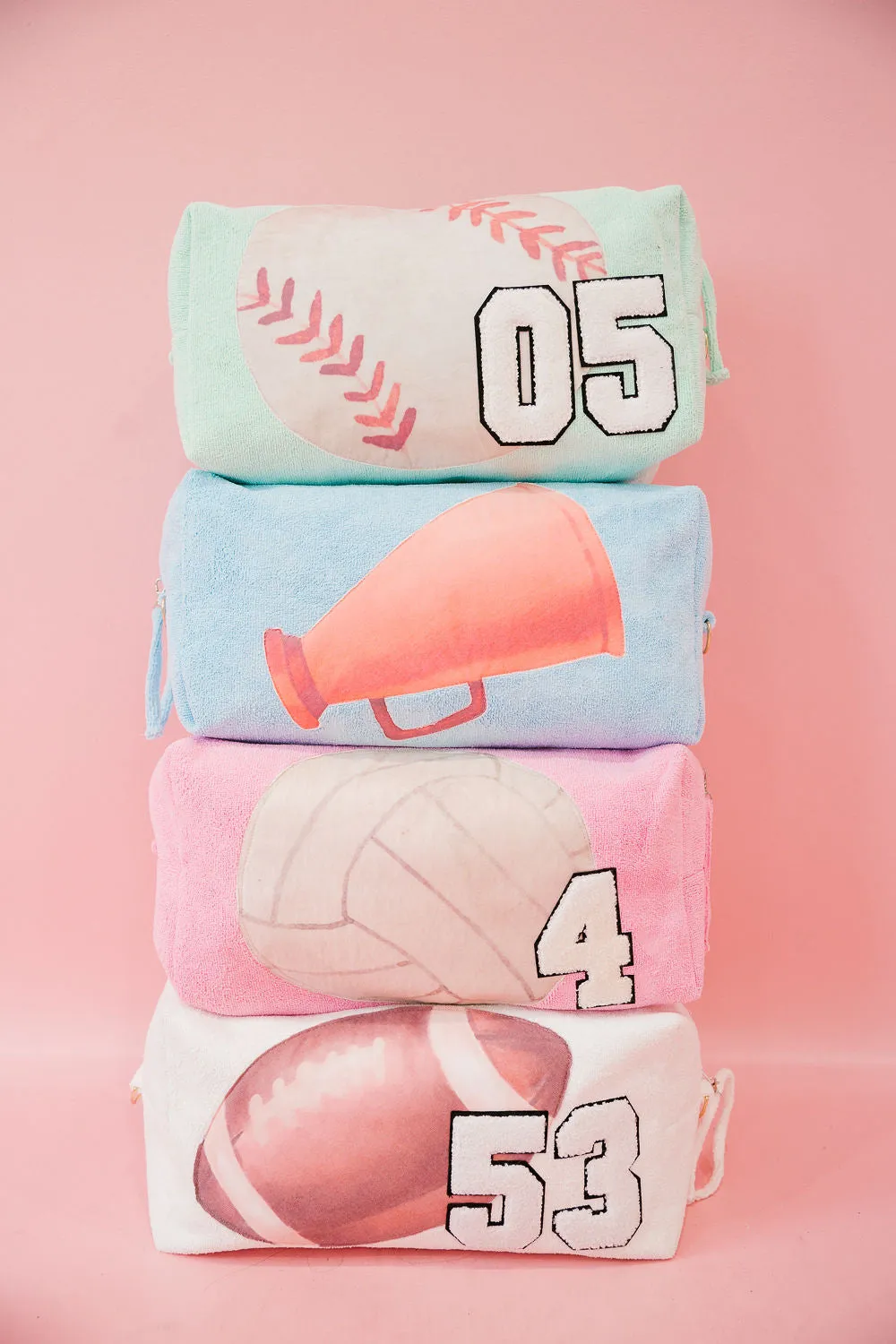 CUSTOM SPORTS LARGE TERRY BAG