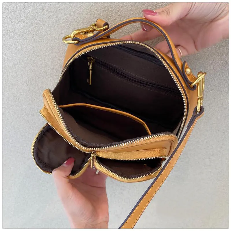 Cute Ladies Leather Over The Shoulder Bag Side Bags For Women