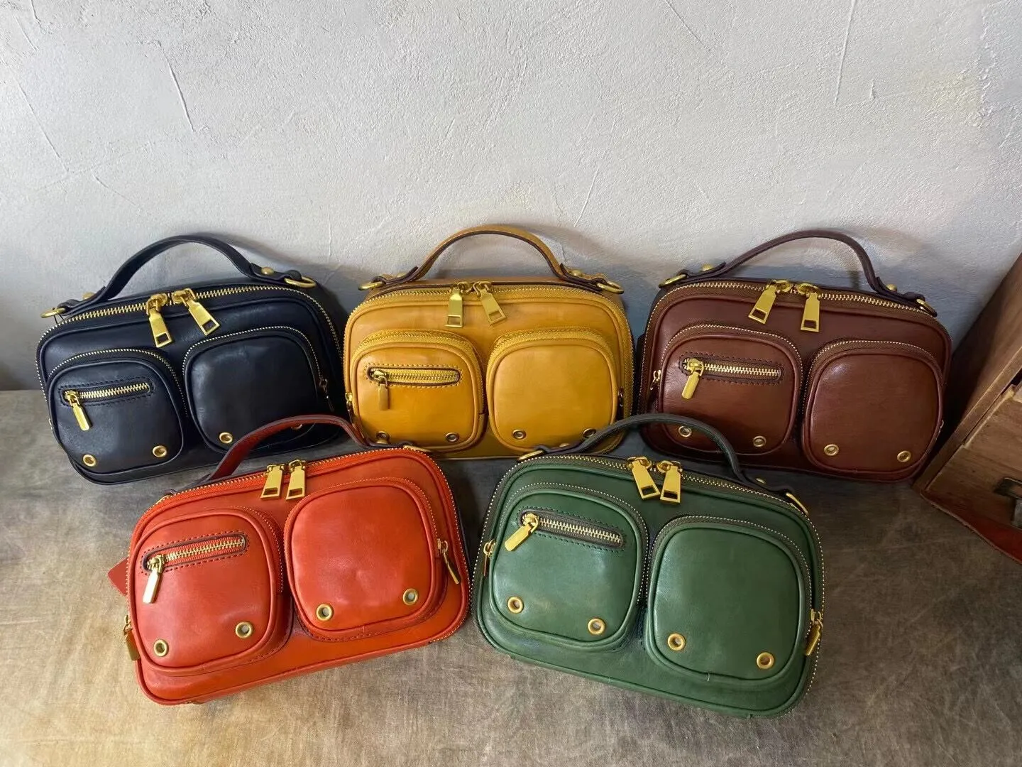Cute Ladies Leather Over The Shoulder Bag Side Bags For Women