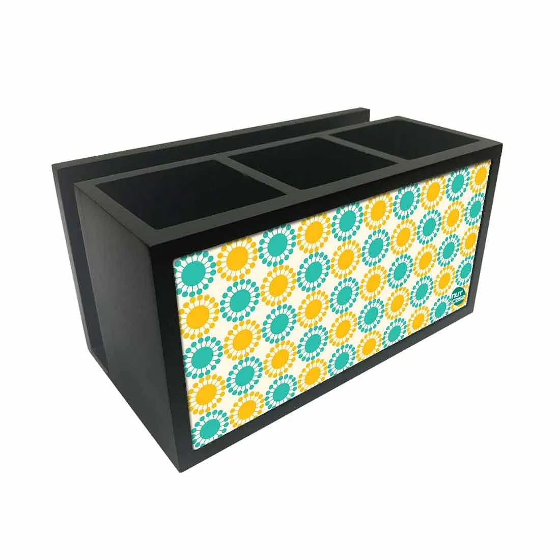 Cutlery Tissue Holder Napkin Stand -  Circle Pattern
