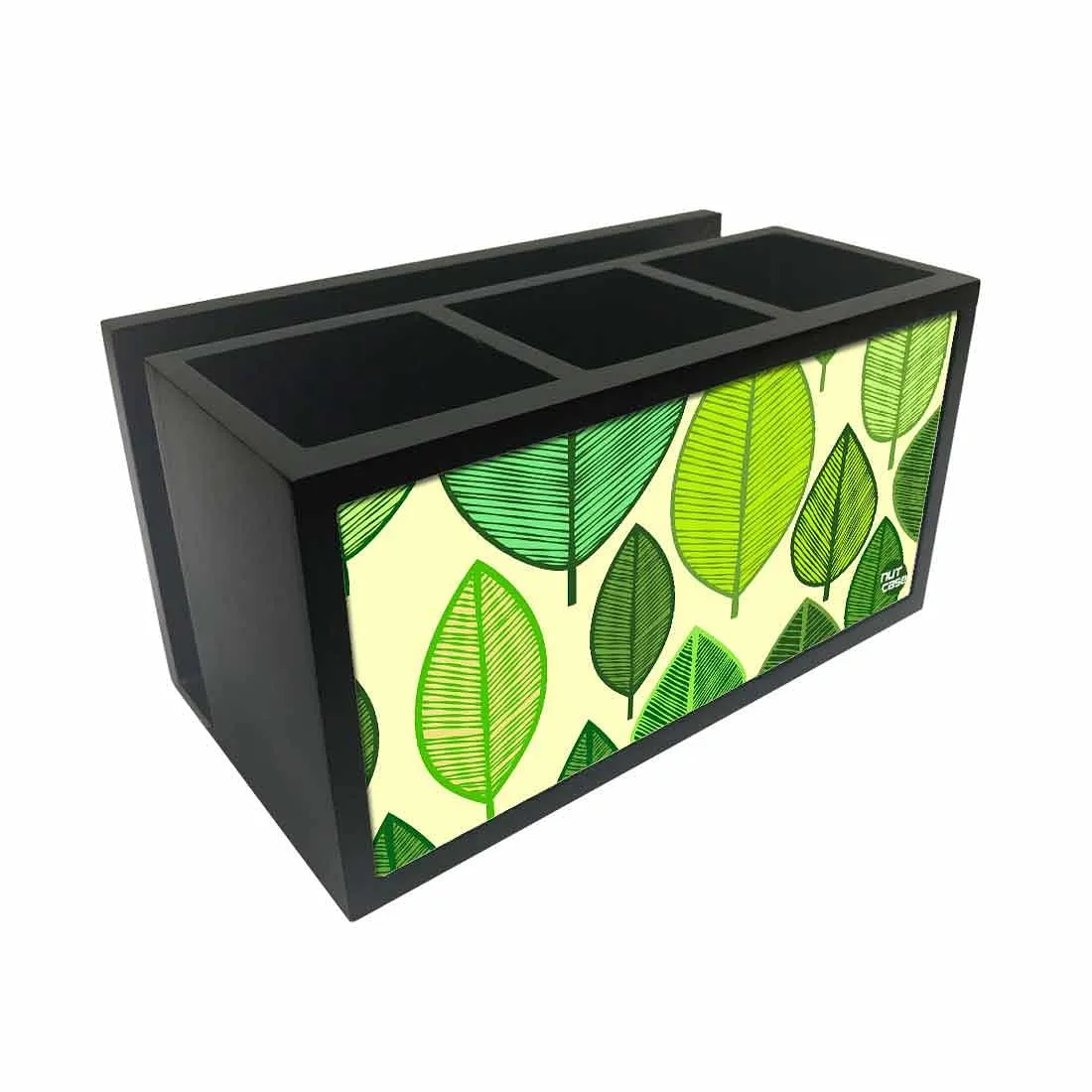 Cutlery Tissue Holder Napkin Stand -  Leaves Everywhere