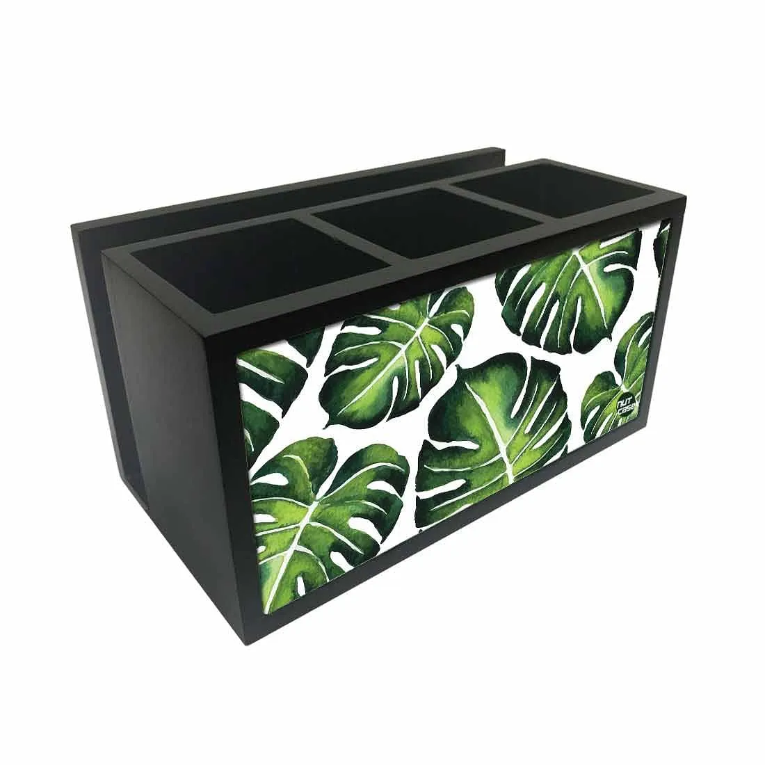 Cutlery Tissue Holder Napkin Stand -  Monstera