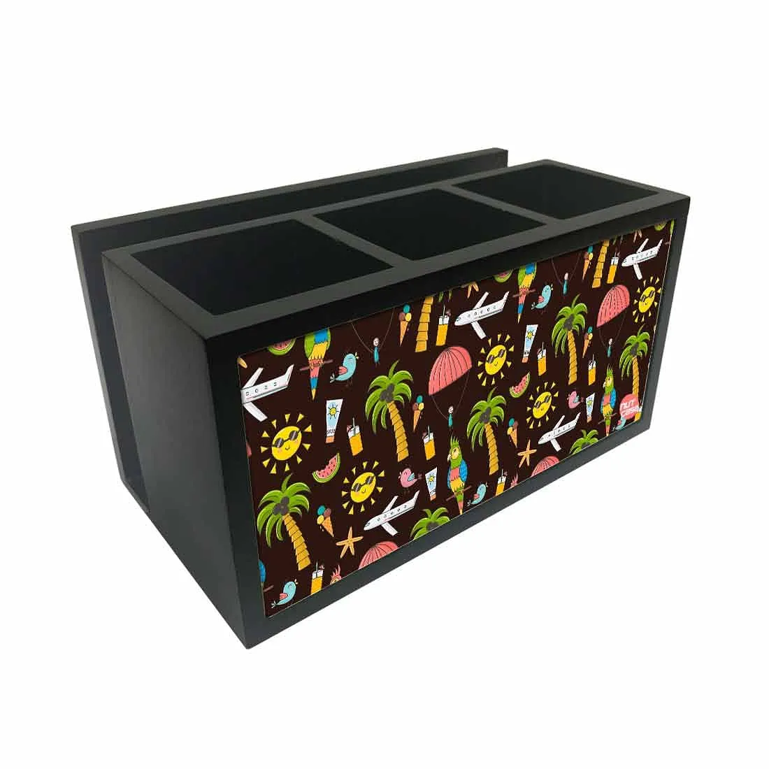 Cutlery Tissue Holder Napkin Stand -  Summer Time