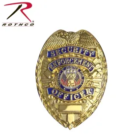 Deluxe Security Enforcement Officer Badge