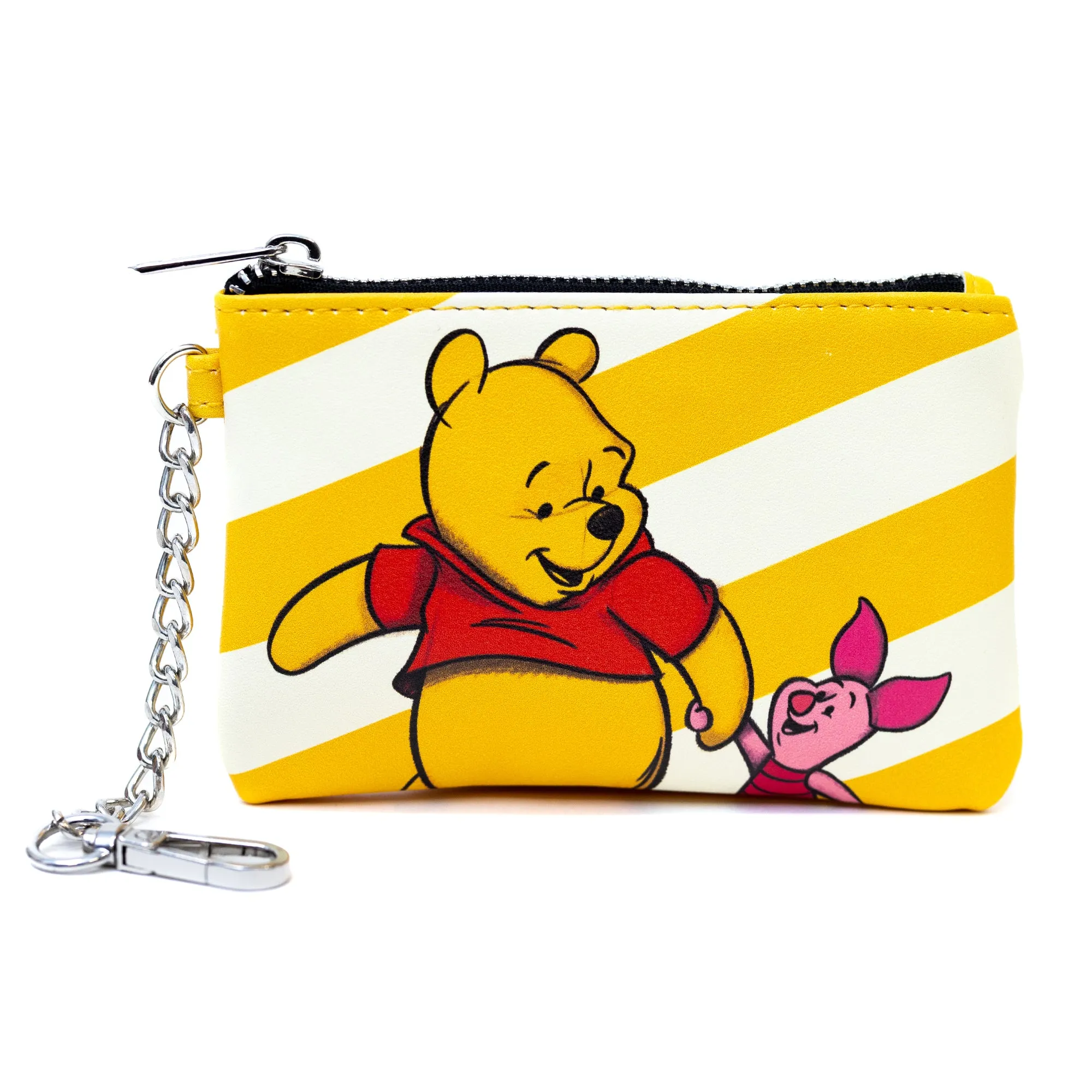 Disney Bag and Wallet Combo, Winnie the Pooh and Piglet Golden Yellow, Vegan Leather