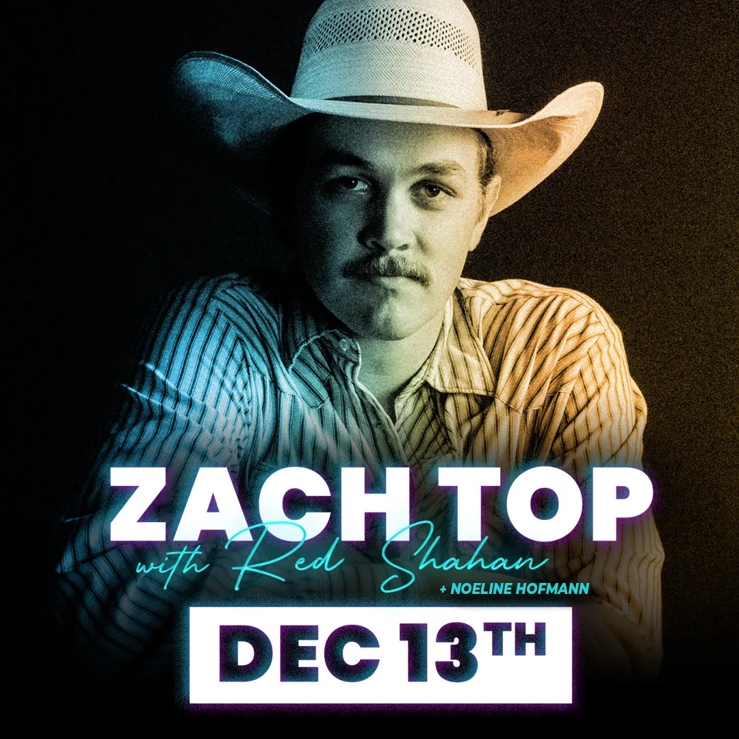 Downstairs VIP Sponsor Table: Zach Top w/Red Shahan 12/13
